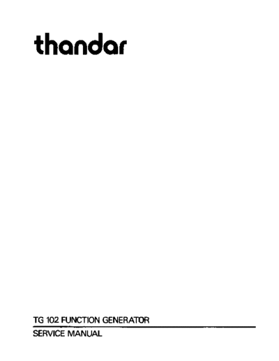 Thandar Sinclair thandar tg-102-workshop-manual  . Rare and Ancient Equipment Thandar Sinclair thandar_tg-102-workshop-manual.pdf