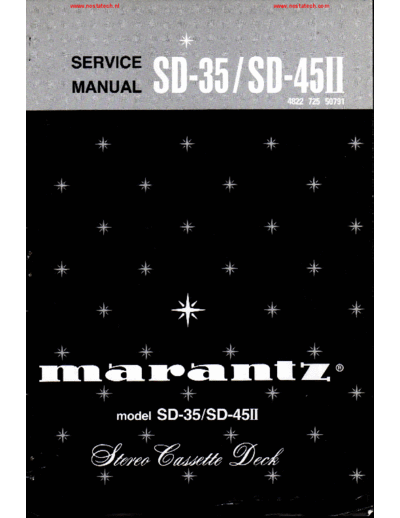 . Various Marantz-SD35 45II cass  . Various RTV Marantz-SD35_45II cass.pdf