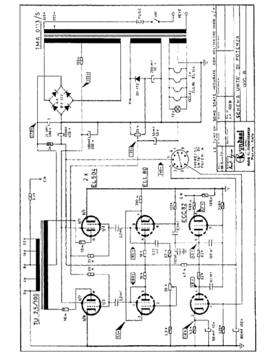 DAVOLI Davoli 1100-B (EL504) Power Unit  . Rare and Ancient Equipment DAVOLI Davoli_1100-B_(EL504)_Power_Unit.pdf