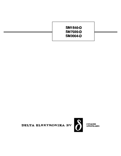 DELTA ELECTRONICA SM1540-D+SM7020-D+SM3004-D  . Rare and Ancient Equipment DELTA ELECTRONICA SM1540-D+SM7020-D+SM3004-D.pdf