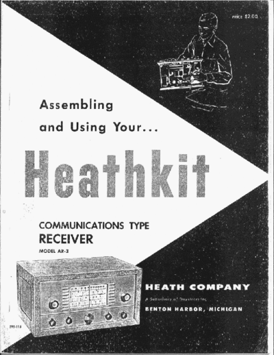 HEATHKIT ar-3  . Rare and Ancient Equipment HEATHKIT ar-3.pdf