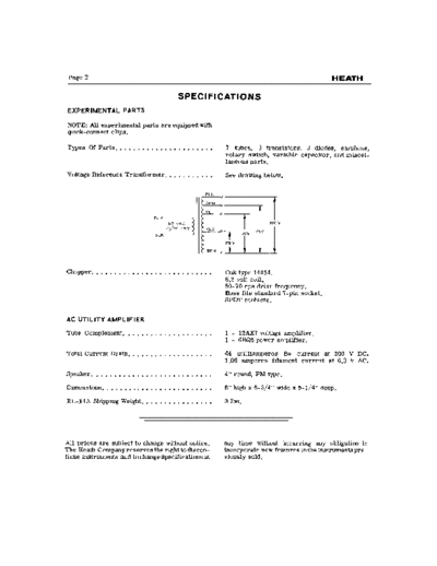 HEATHKIT eu14a  . Rare and Ancient Equipment HEATHKIT eu14a.pdf