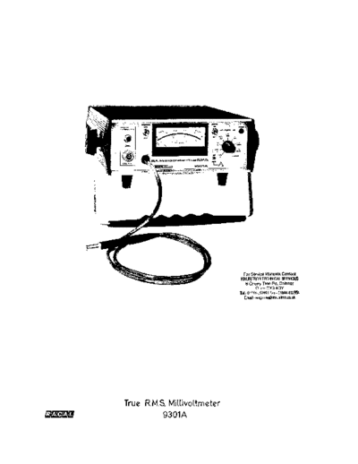 Racal 9301A instr  . Rare and Ancient Equipment Racal 9301A_instr.pdf