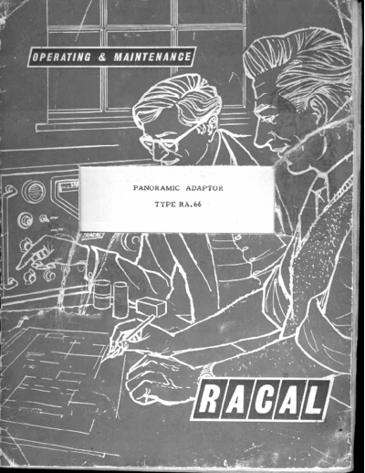 Racal RA-66 Panoramic Adapter WW  . Rare and Ancient Equipment Racal Racal RA-66 Panoramic Adapter WW.pdf