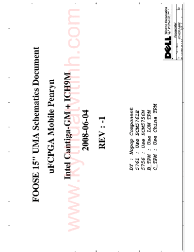 . Various Dell 1427  . Various Div Laptop Schema`s Dell 1427.pdf