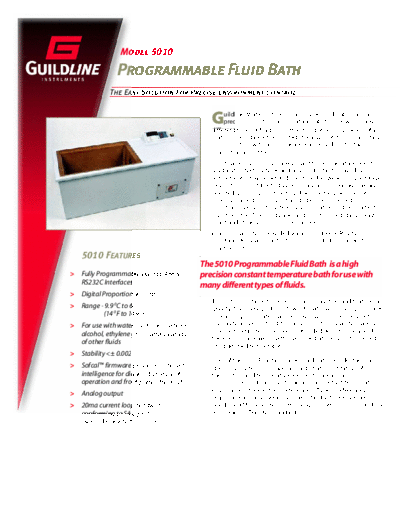 . Various Guildline5010Datasheet  . Various Guildline Guildline5010Datasheet.pdf