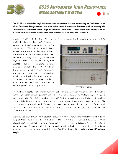 . Various Guildline6535Datasheet  . Various Guildline Guildline6535Datasheet.pdf