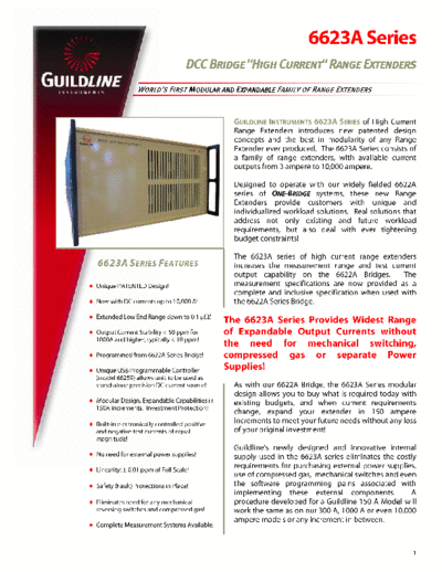 . Various Guildline6623ADatasheet  . Various Guildline Guildline6623ADatasheet.pdf