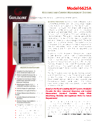 . Various Guildline6625ADatasheet  . Various Guildline Guildline6625ADatasheet.pdf