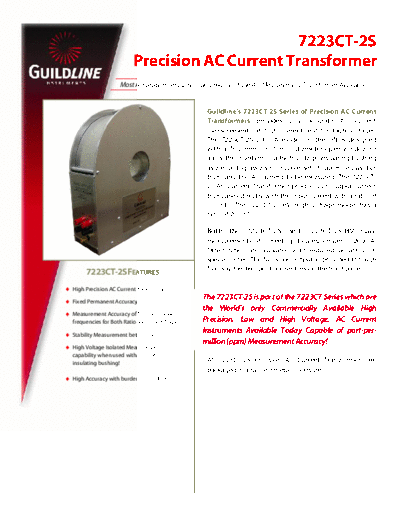 . Various Guildline7223CT-2SDatasheet  . Various Guildline Guildline7223CT-2SDatasheet.pdf