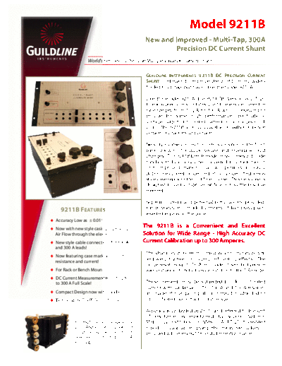 . Various Guildline9211BDatasheet  . Various Guildline Guildline9211BDatasheet.pdf