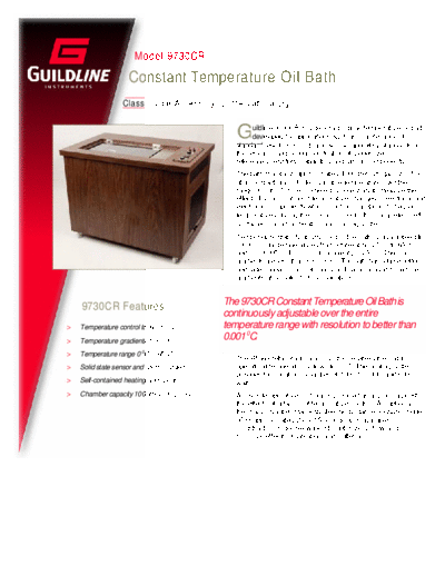 . Various Guildline9730CRDatasheet  . Various Guildline Guildline9730CRDatasheet.pdf