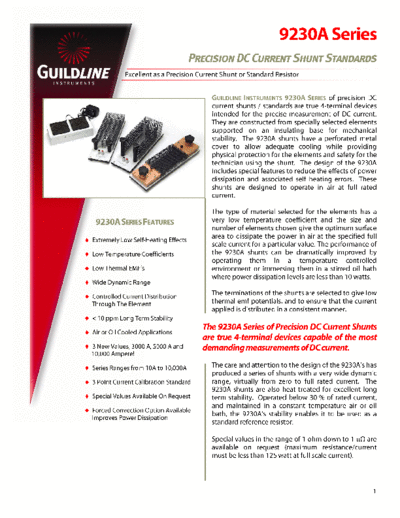 . Various guildline9230adatasheet  . Various Guildline guildline9230adatasheet.pdf