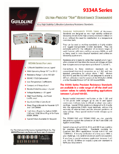 . Various guildline9334adatasheet  . Various Guildline guildline9334adatasheet.pdf