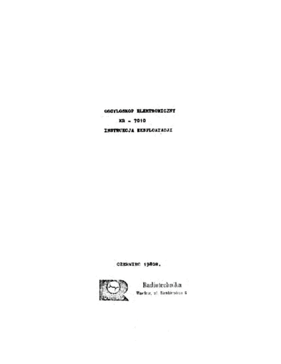 . Various KR7010 ca%b3y  . Various Polskie KR7010 ca%b3y.pdf