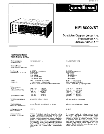 Nordmende hifi 8002 st sm  Nordmende Audio HIFI 8002 ST nordmende_hifi_8002_st_sm.pdf