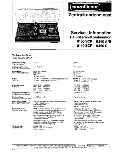 Nordmende nordmende hifi-stereo-kombination 8100 8140 scp sm  Nordmende Audio 8140 SCP nordmende_hifi-stereo-kombination_8100_8140_scp_sm.pdf