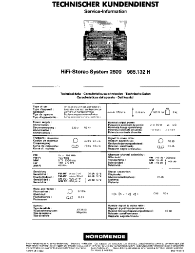 Nordmende nordmende hifi-stereo system 2800 985.132h sm  Nordmende Audio HIFI-STEREO SYSTEM 2800 985.132H nordmende_hifi-stereo_system_2800_985.132h_sm.pdf