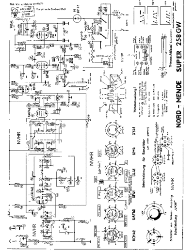 Nordmende 258GW  Nordmende Audio 258GW Nordmende_258GW.pdf