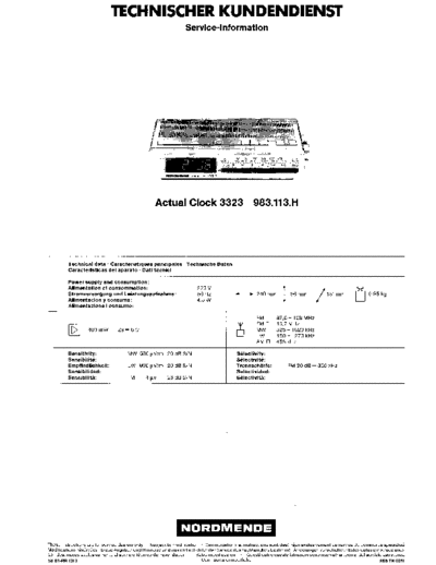 Nordmende nordmende actual clock 3323 983.113h sm  Nordmende Audio ACTUAL CLOCK 3323 983.113H nordmende_actual_clock_3323_983.113h_sm.pdf