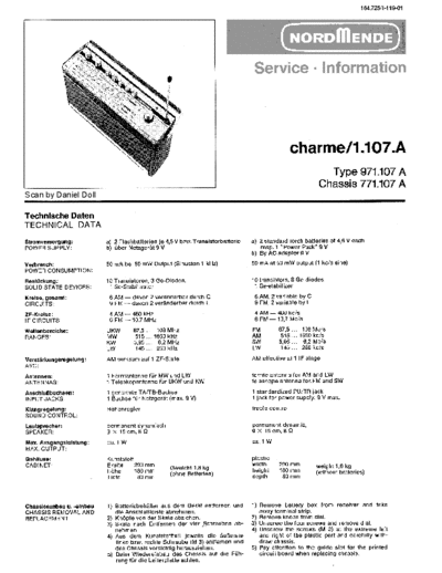 Nordmende hfe_nordmende_charme_1-107a_service_info_en_de  Nordmende Audio Charme 1.107A hfe_nordmende_charme_1-107a_service_info_en_de.pdf