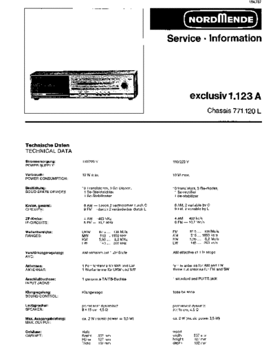 Nordmende exclusiv 1.123a sm  Nordmende Audio Exclusiv 1.123A nordmende_exclusiv_1.123a_sm.pdf