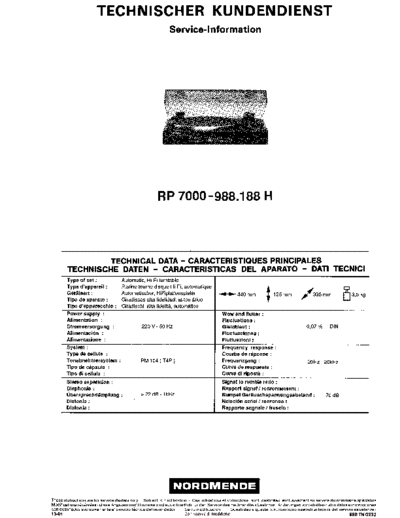 Nordmende nordmende rp 700 988.188h sm  Nordmende Audio RP 700 988.188H nordmende_rp_700_988.188h_sm.pdf