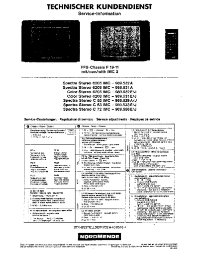 Nordmende nordmende spectra stereo 6205imc 6208 c55 c63 c72imc chassis f19-11  Nordmende TV F19-11 nordmende_spectra_stereo_6205imc_6208_c55_c63_c72imc_chassis_f19-11.pdf