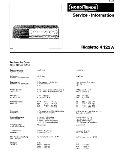Nordmende rigoletto 4.123a sm  Nordmende Audio Rigoletto 4.123A nordmende_rigoletto_4.123a_sm.pdf