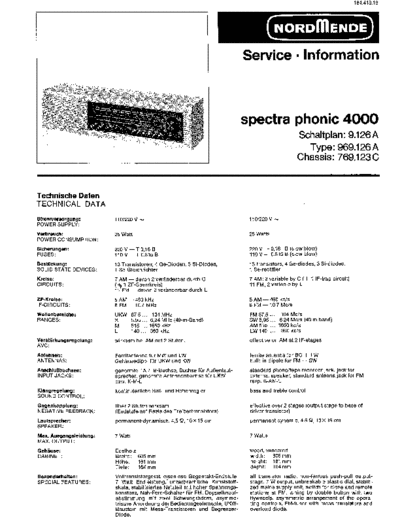 Nordmende spectra phonic 4000 9.126a sm  Nordmende Audio Spectra Phonic 4000 nordmende_spectra_phonic_4000_9.126a_sm.pdf