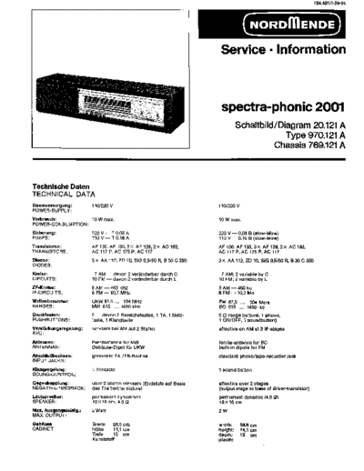 Nordmende spectra-phonic 2001 sm  Nordmende Audio Spectra Phonic 2001 nordmende_spectra-phonic_2001_sm.pdf