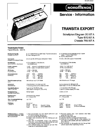 Nordmende nordmende transita export 20.107a sm  Nordmende Audio Transita Export 20.107A nordmende_transita_export_20.107a_sm.pdf