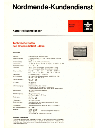 Nordmende nordmende-transita-spezial5  Nordmende Audio Transita Spezial Chassis 5603 49m nordmende-transita-spezial5.pdf