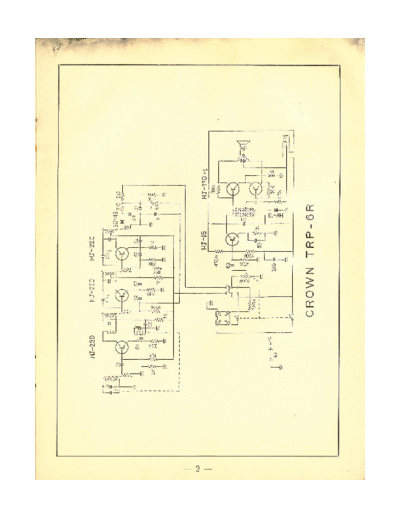 CROWN +Radio+TRP-6R  CROWN Audio TRP-6R Crown+Radio+TRP-6R.pdf