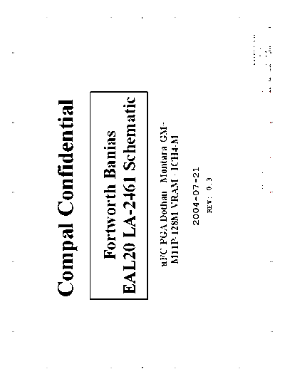 Compal compal la-2461 eal20 schematic  Compal Laptop LA2461 compal_la-2461_eal20_schematic.pdf