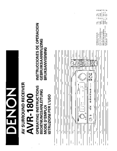 DENON hfe denon avr-1800 en  DENON Audio AVR-1800 hfe_denon_avr-1800_en.pdf