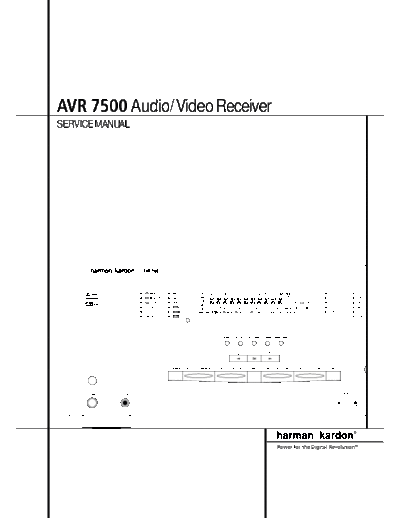 DENON hfe harman kardon avr7500 service  DENON Audio AVR7500 hfe_harman_kardon_avr7500_service.pdf