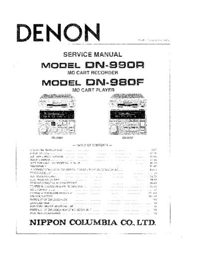 DENON hfe denon dn-980f 990r service en  DENON Audio DN-990R hfe_denon_dn-980f_990r_service_en.pdf
