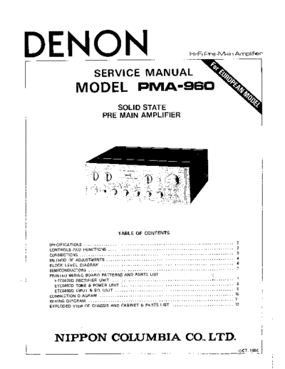 DENON hfe denon pma-960 service en  DENON Audio PMA-960 hfe_denon_pma-960_service_en.pdf