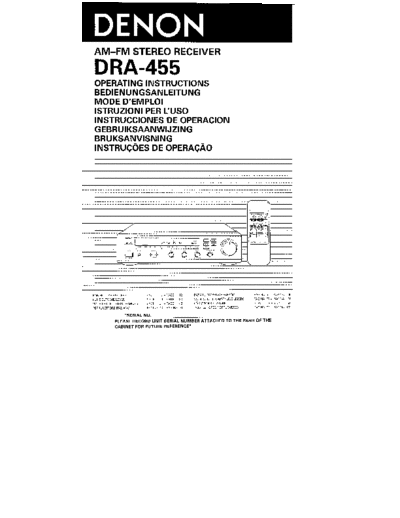 DENON DRA-455 IM D  DENON Audio DRA-455 DRA-455_IM_D.pdf
