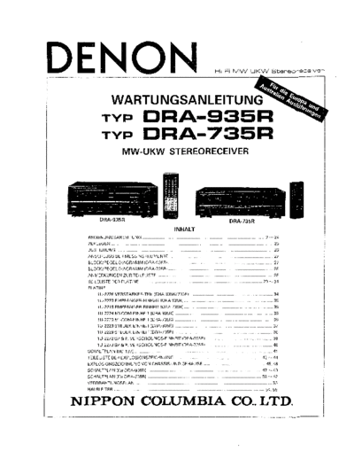 DENON hfe denon dra-735r 935r service de  DENON Audio DRA-735R-935R hfe_denon_dra-735r_935r_service_de.pdf