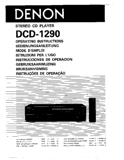 DENON hfe denon dcd-1290 de  DENON CD DCD-1290 hfe_denon_dcd-1290_de.pdf