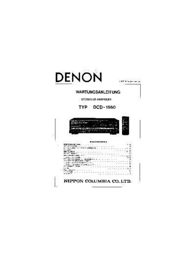 DENON dcd-1560 sm [ET]  DENON CD DCD-1560 denon_dcd-1560_sm_[ET].pdf