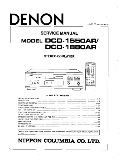 DENON hfe denon dcd-1550ar 1880ar service en  DENON CD DCD-1880AR hfe_denon_dcd-1550ar_1880ar_service_en.pdf