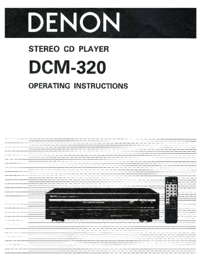 DENON hfe denon dcm-320 en  DENON CD DCM-320 hfe_denon_dcm-320_en.pdf