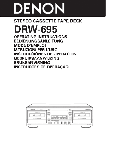 DENON hfe denon drw-695  DENON Audio DRW-695 hfe_denon_drw-695.pdf