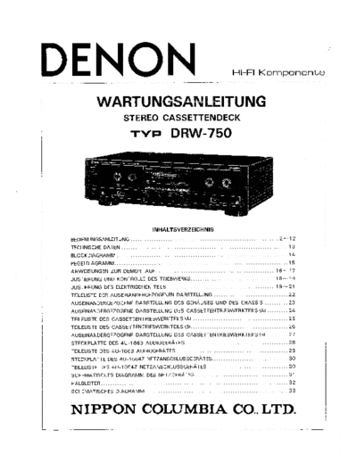 DENON hfe denon drw-750 service de  DENON Audio DRW-750 hfe_denon_drw-750_service_de.pdf