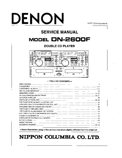 DENON hfe denon dn-2600f service  DENON CD DN-2600F hfe_denon_dn-2600f_service.pdf