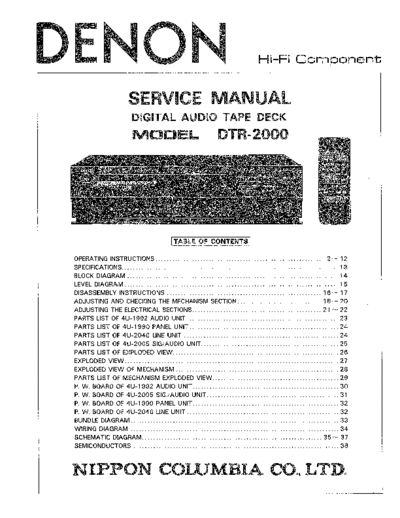 DENON hfe denon dtr-2000 service en  DENON Audio DTR-2000 hfe_denon_dtr-2000_service_en.pdf