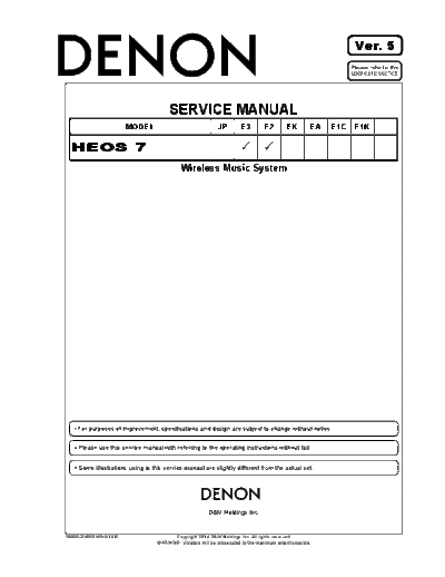 DENON HEOS+7+SM+Ver+5  DENON Audio HEOS 7 HEOS+7+SM+Ver+5.pdf